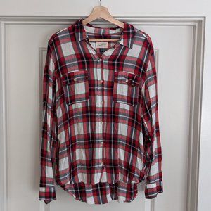 Target Women's Plaid Button Up